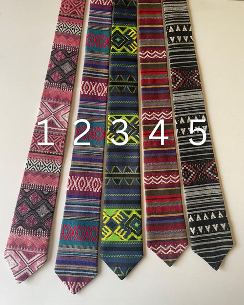 Embroidered Guatemalan Tie — Style Group 2