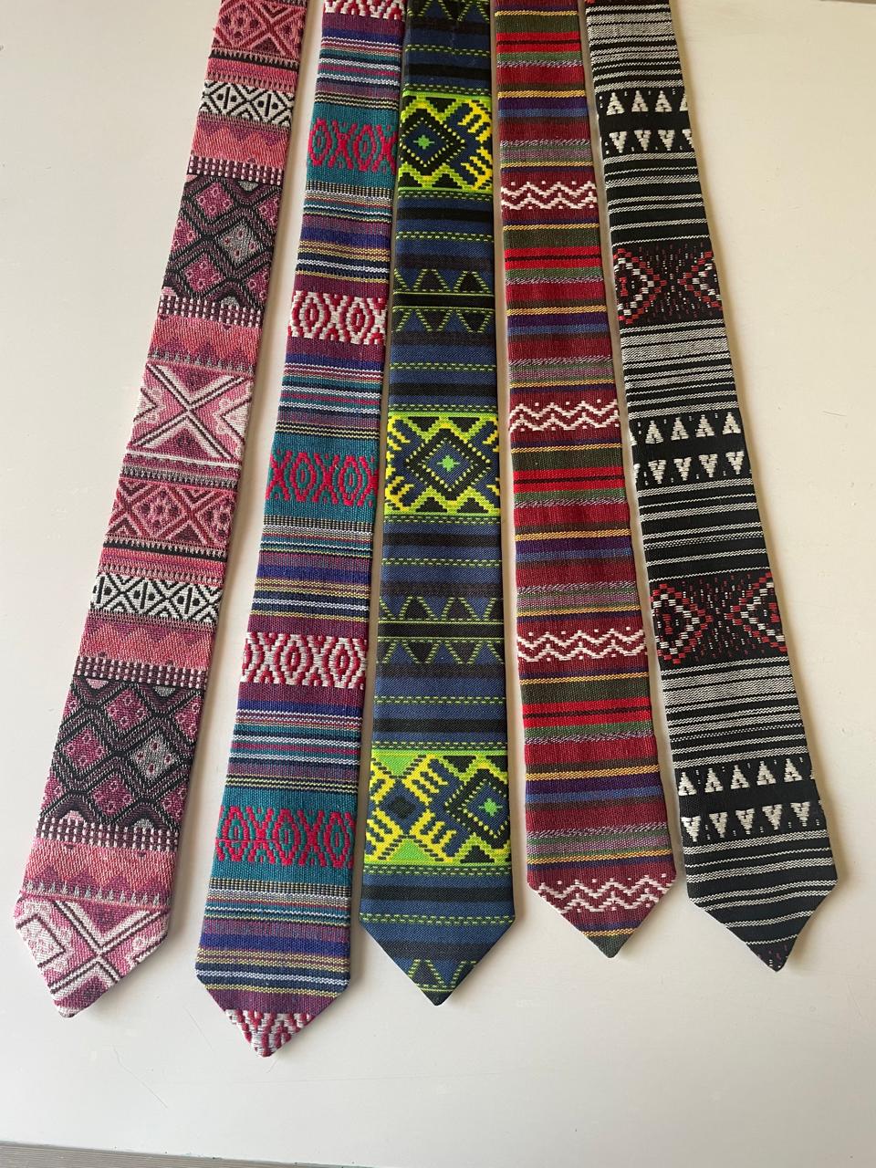 Embroidered Guatemalan Tie — Style Group 2