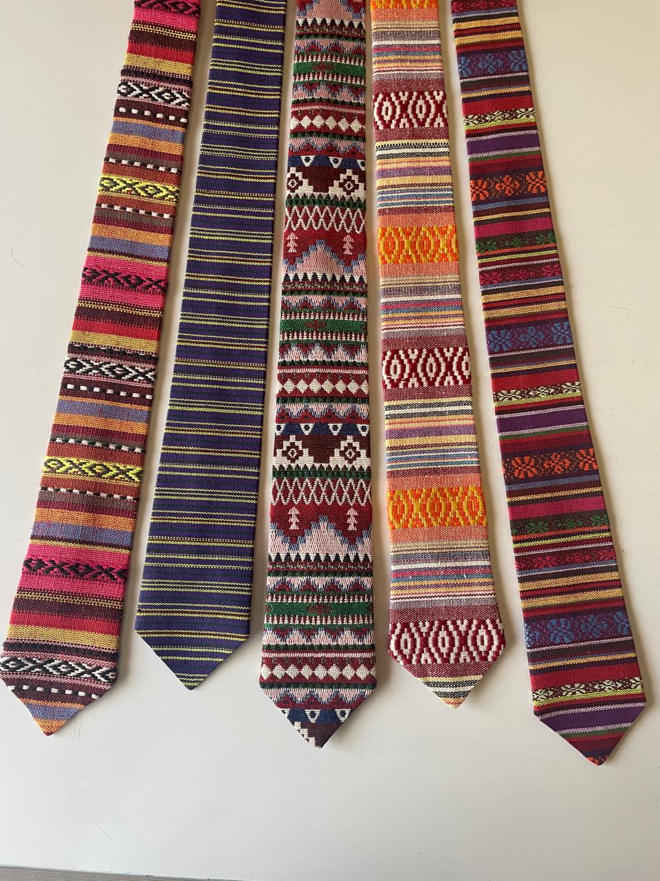 Embroidered Guatemalan Tie — Style Group 3