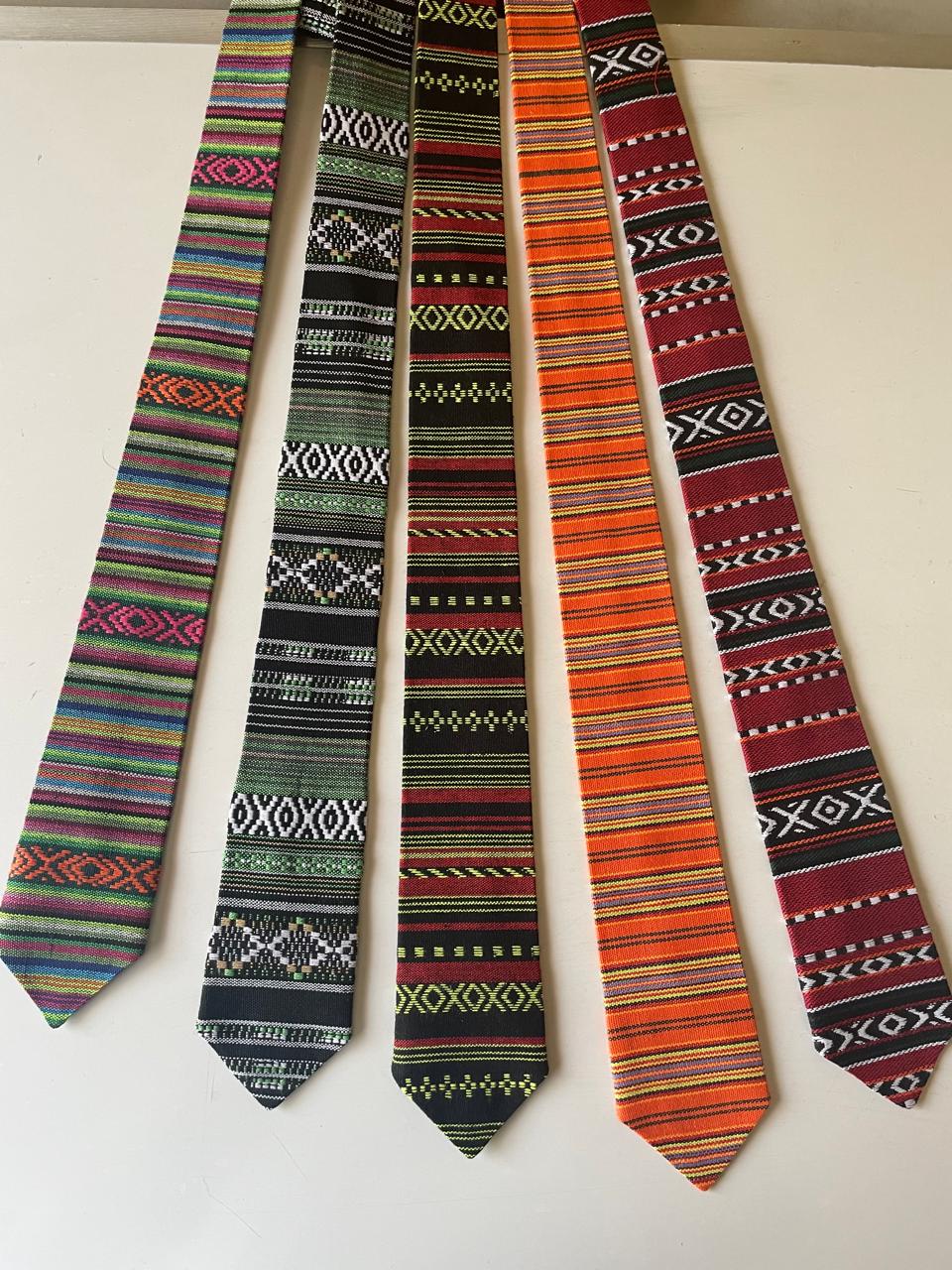 Embroidered Guatemalan Tie — Style Group 4