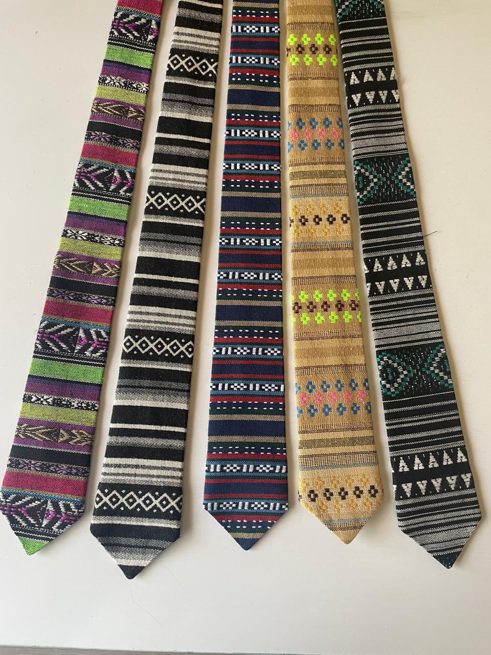 Embroidered Guatemalan Tie — Style Group 6