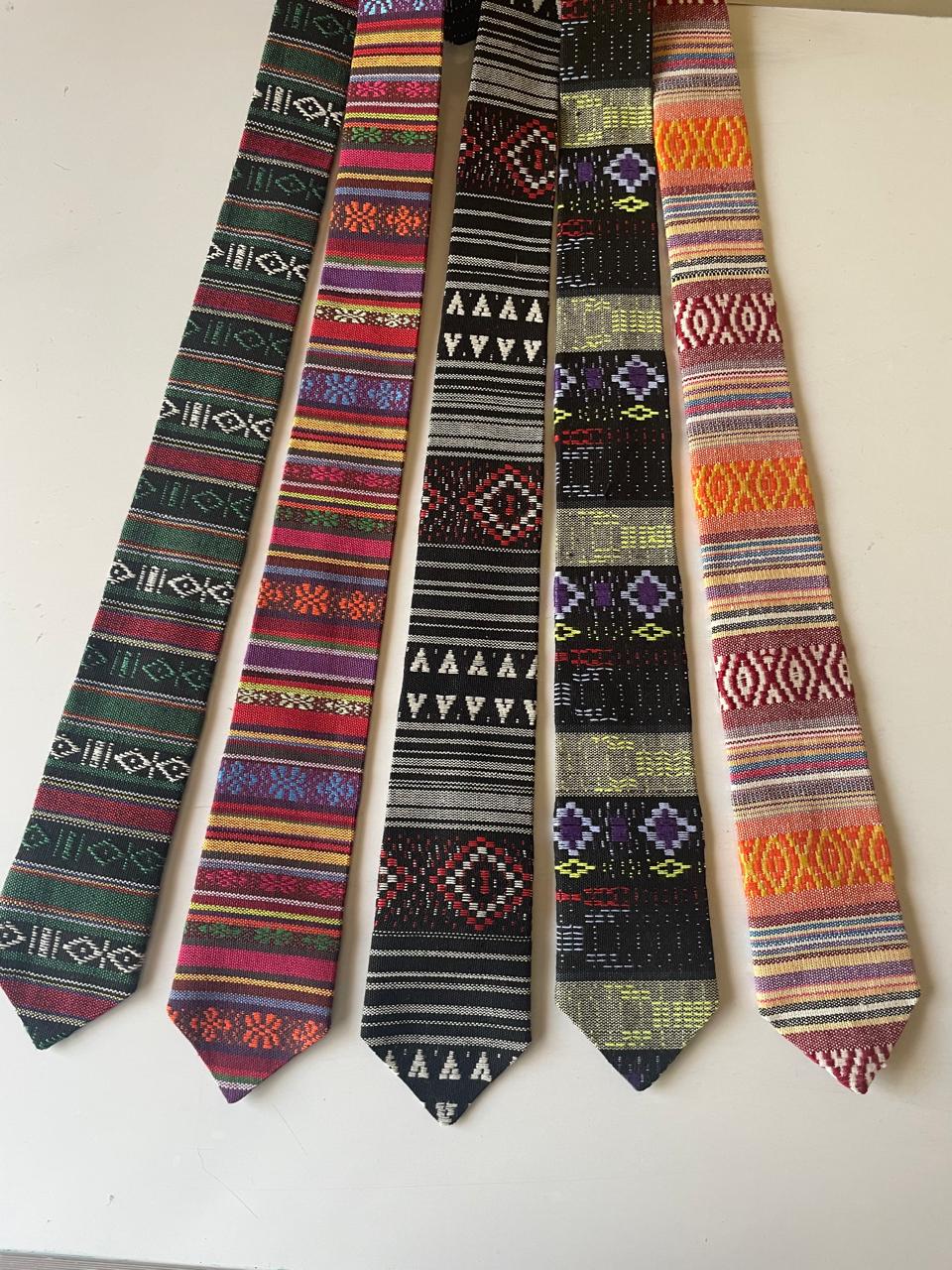 Embroidered Guatemalan Tie — Style Group 7