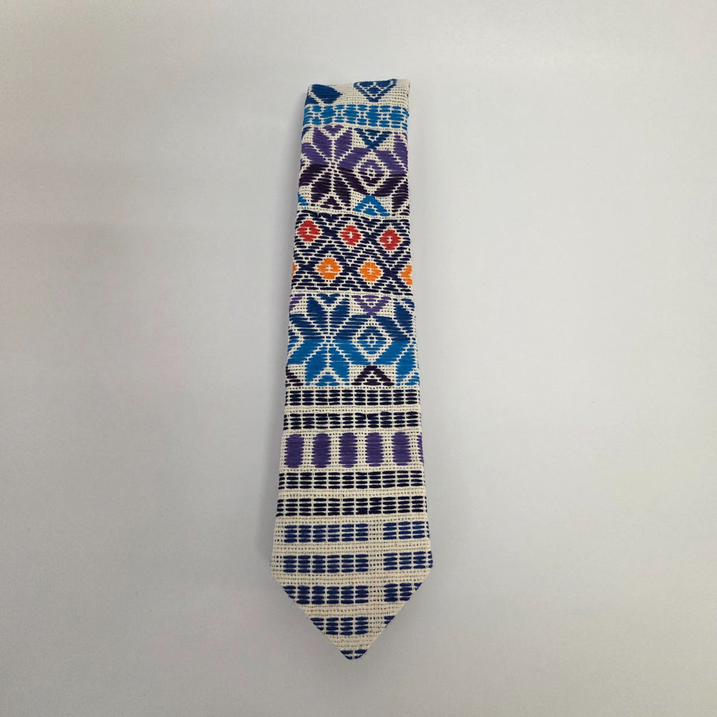 Fiesta handwoven huipil tie Style 1