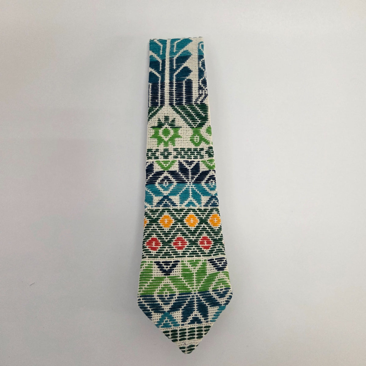 Fiesta handwoven huipil tie Style 3