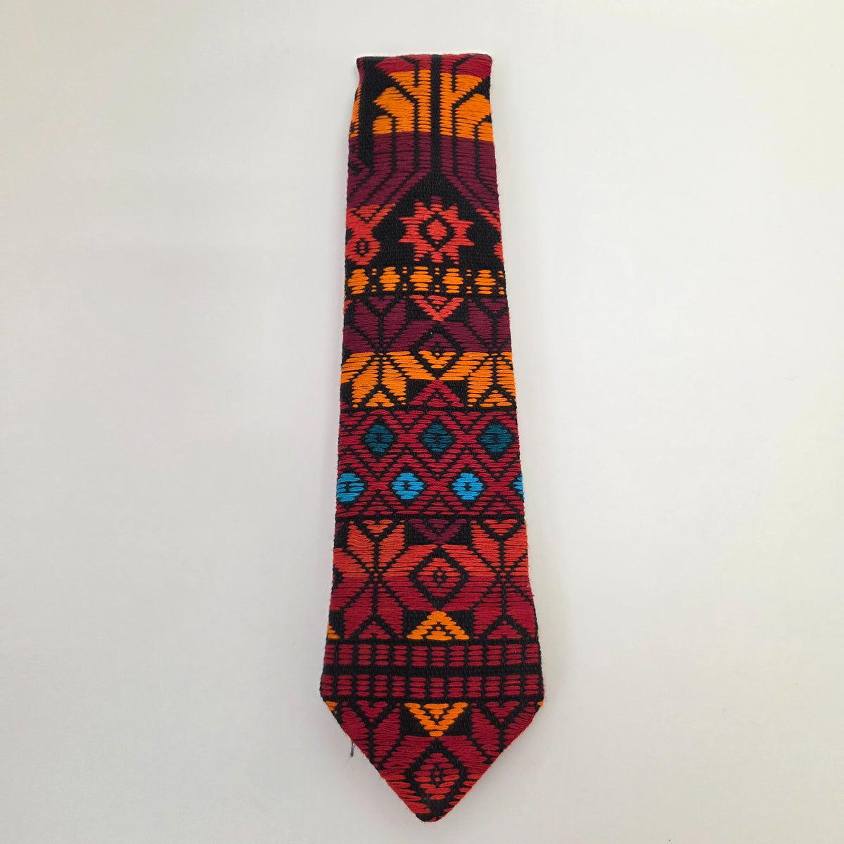 Noches handwoven Guatemalan huipil tie Style 2