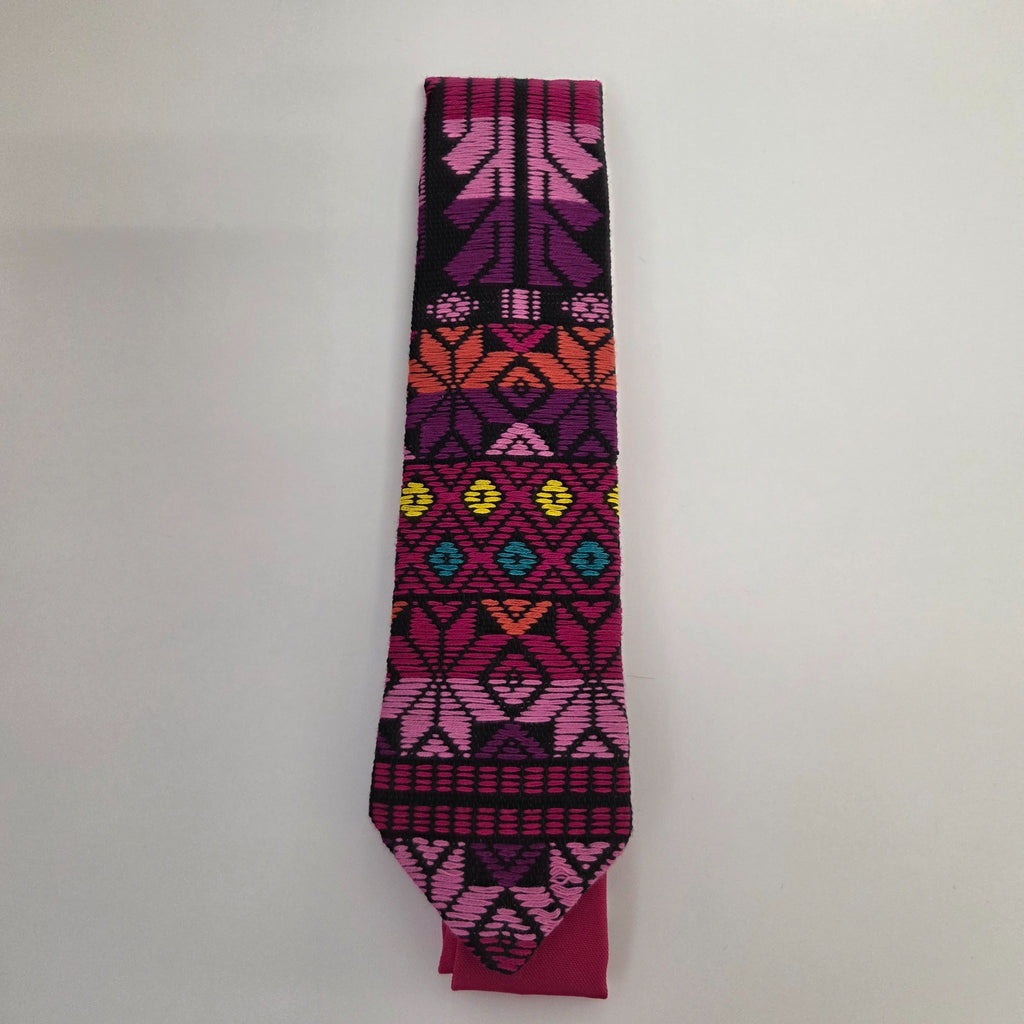 Noches handwoven Guatemalan huipil tie Style 5