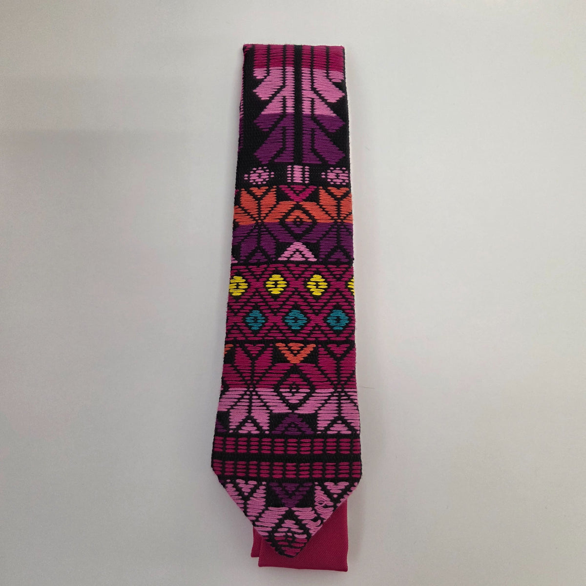 Noches handwoven Guatemalan huipil tie Style 5
